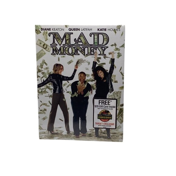 Mad Money DVD 2007 Diane Keaton Queen Latifah Katie Holmes Comedy Crime Movie - Picture 1 of 7